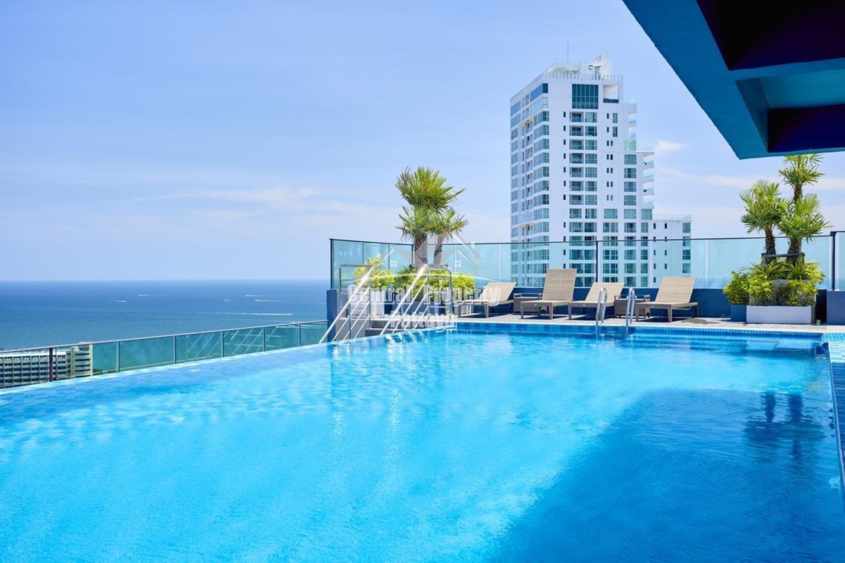  Large modern one bedroom condo for Sale in Prime Location The Point Pratumnak  - Condominium - Pratumnak - 