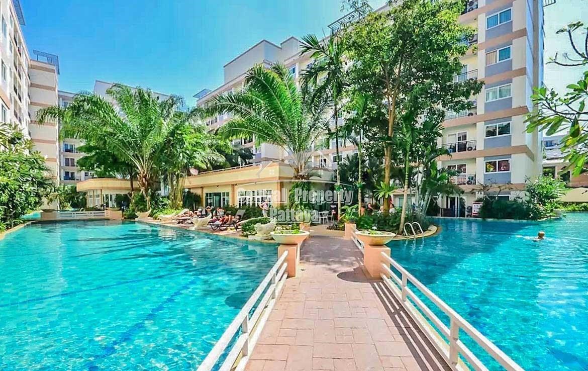 Condo for rent near Jomtien Beach 36 Sqm. - Condominium - Jomtien - Jomtien, Pattaya, Chonburi