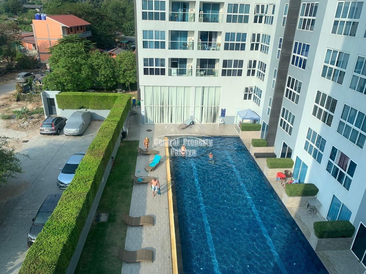1 bedroom Pool view corner unit for sale in South Pattaya near walking street. - Condominium - Pattaya South - 