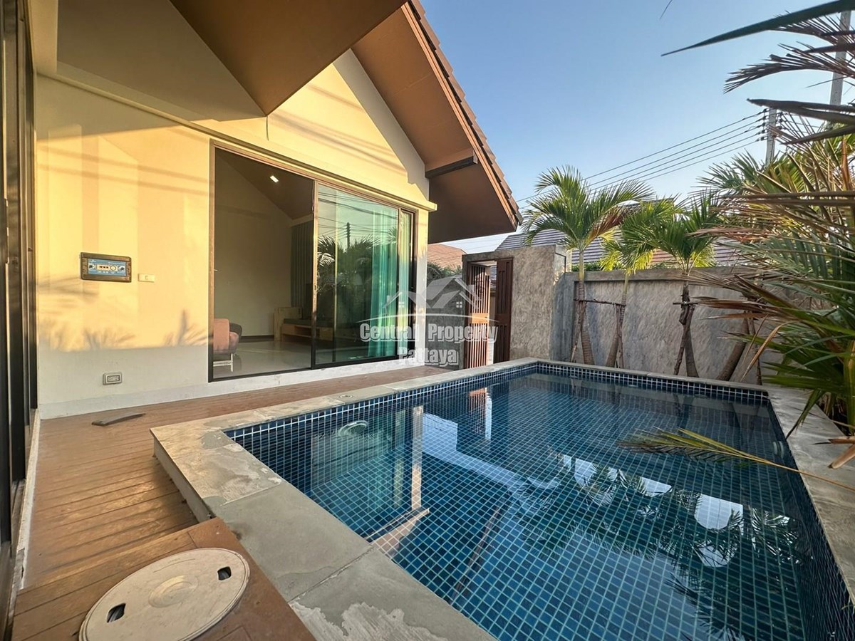 Newly built, 2 bedroom, 2 bathroom private pool villa for sale in Huay Yai. - House - Huay Yai - 