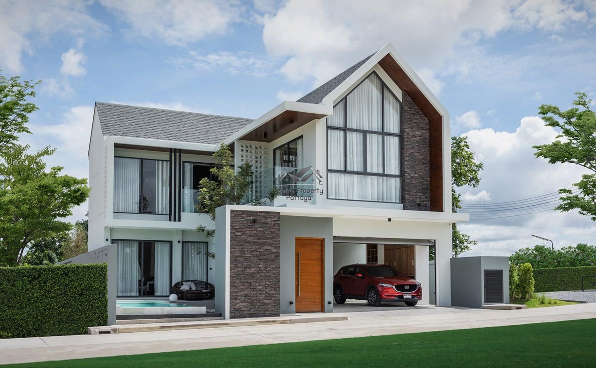 Luxury Three Bedroom Three Bathroom  Pool Villa for Sale in Huay Yai Pattaya - House -  - Huay Yai Pattaya