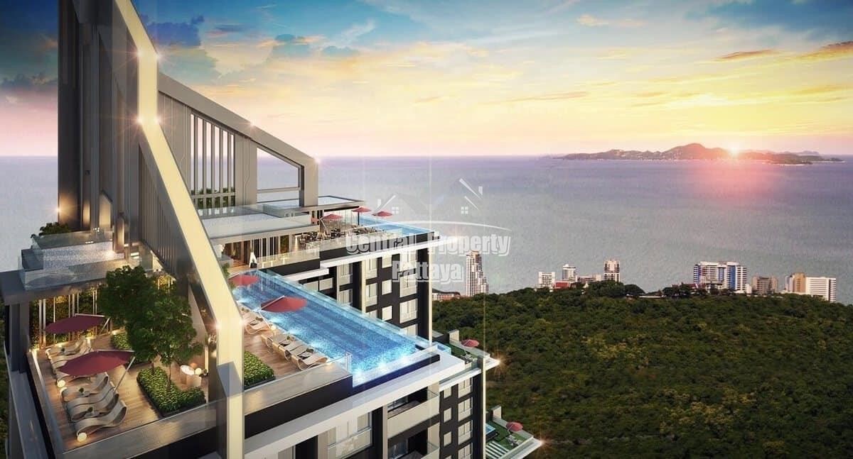 One Bedroom Condo for Sale in Pattayas Newest and Tallest Building - Condominium - Pattaya - 