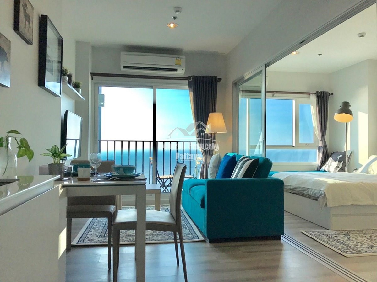 1 Bedroom with  Sea Views in Centric Sea Condo Pattaya For Rent - Condominium - Pattaya Central - 