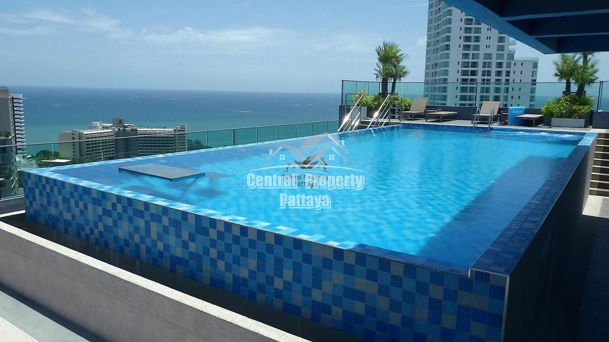 Large modern one bedroom condo for rent in Prime Location Pratumnak Hill - Condominium - Pratumnak - 