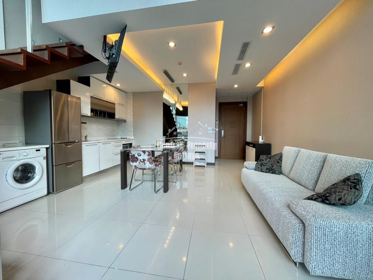 Amazing boutique Style, Duplex pool access one bedrooms condo in Jomtien Beach View for rent and sale - Condominium - Jomtien - 