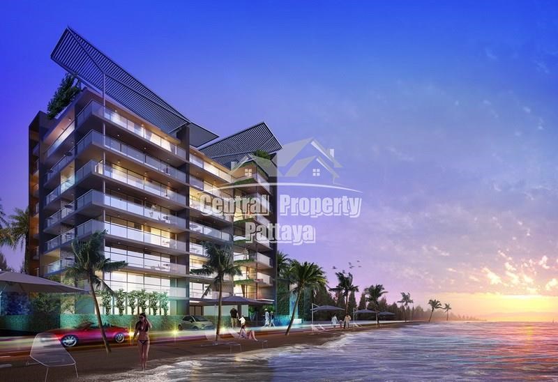 Beautiful 1 bed with 54 m2 only 10 meter away from the beach in Waters Edge Condominium - Condominium - Na Jomtien - Na Jomtien Soi 8