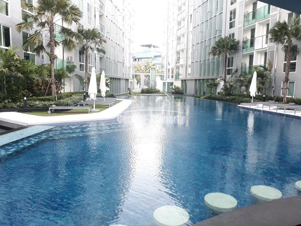 Studio apartment with washing machine and pool/fitness view available for sale - Condominium - Pattaya Central - 