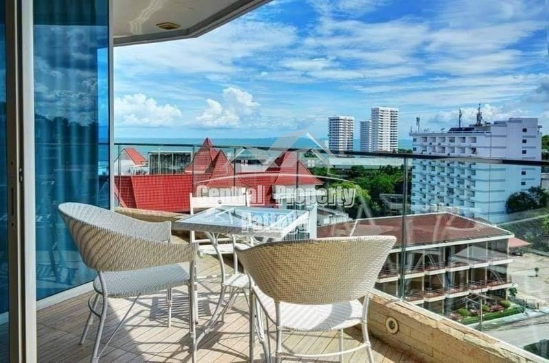 2 Bedrooms condo in the heart of Cosy Beach for sale, The Cliff received recently the Award for Residential Development. - Condominium - Pratumnak Hill - 