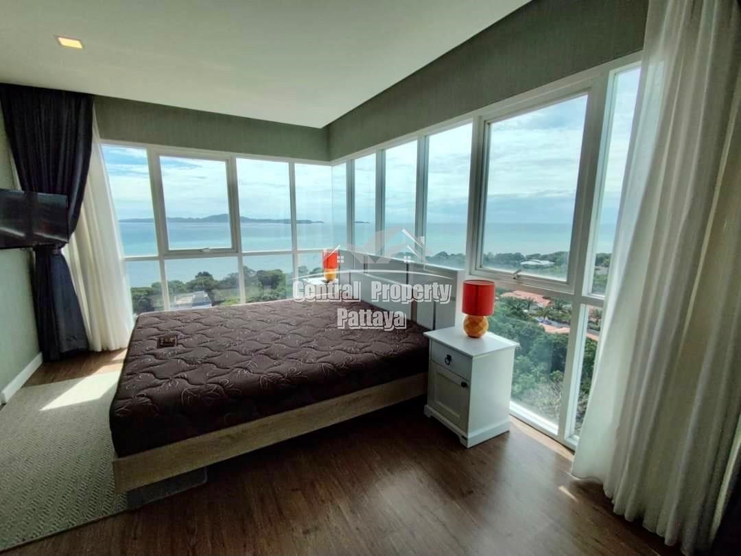 Luxury 1 bedroom corner unit full seaview in Pratamnak for rent. - Apartment - Pratumnak - 