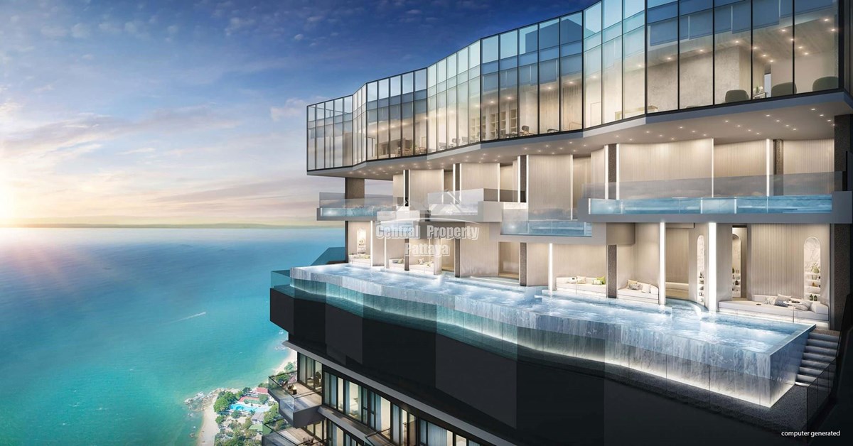 Luxurious Two Bedroom Two Bathroom Condo for Sale in Pattayas most Prestigious Area - Condominium - Pattaya - Wongamat, Pattaya, Chonburi