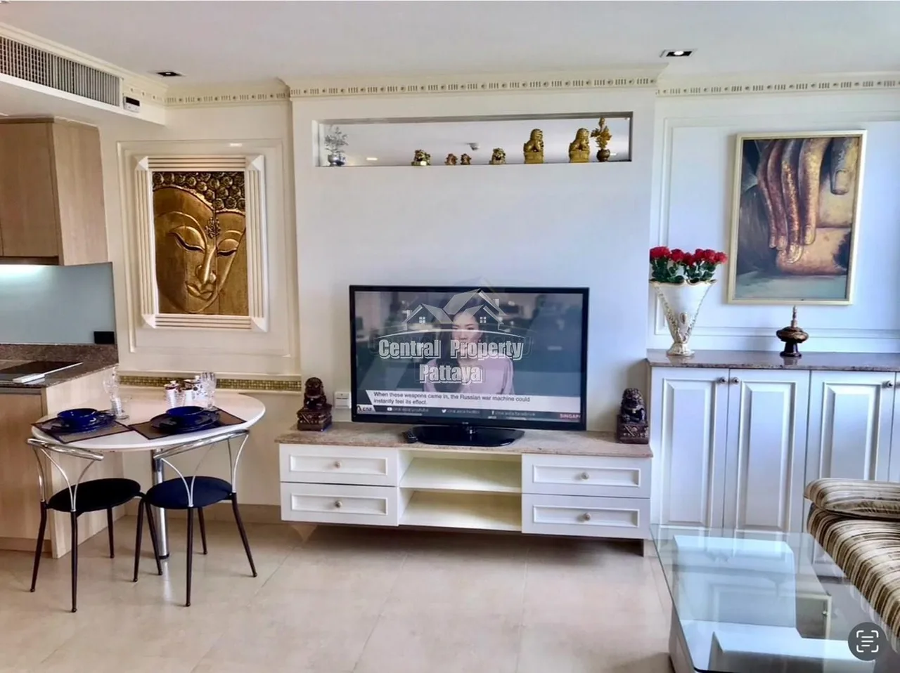 Spacious Studio With Panoramic Views at The Cliff, Prathumnak, Pattaya — Photo 7