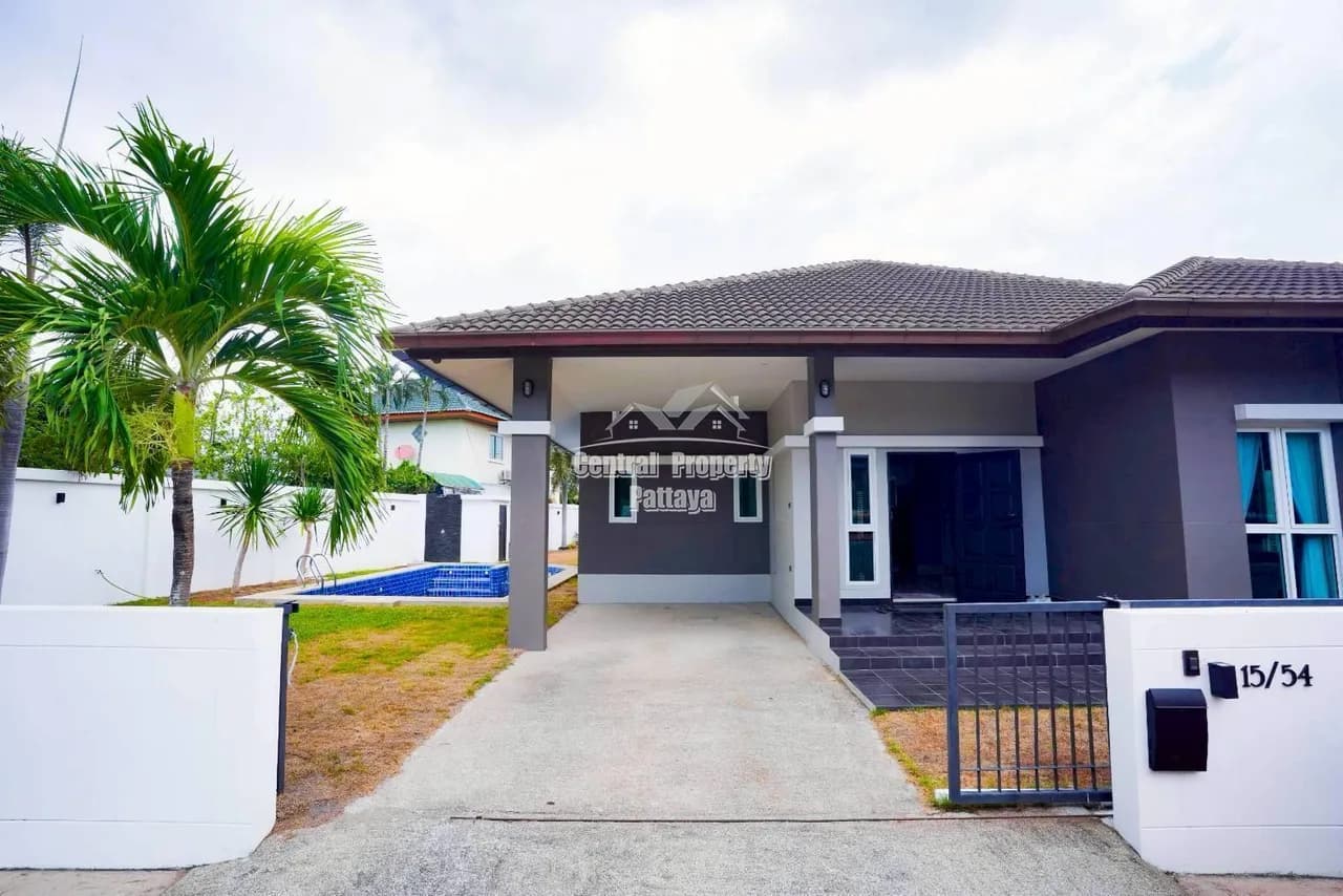 Peaceful Residential Village in Huai Yai Offering Comfortable Living and Natural Surroundings.
