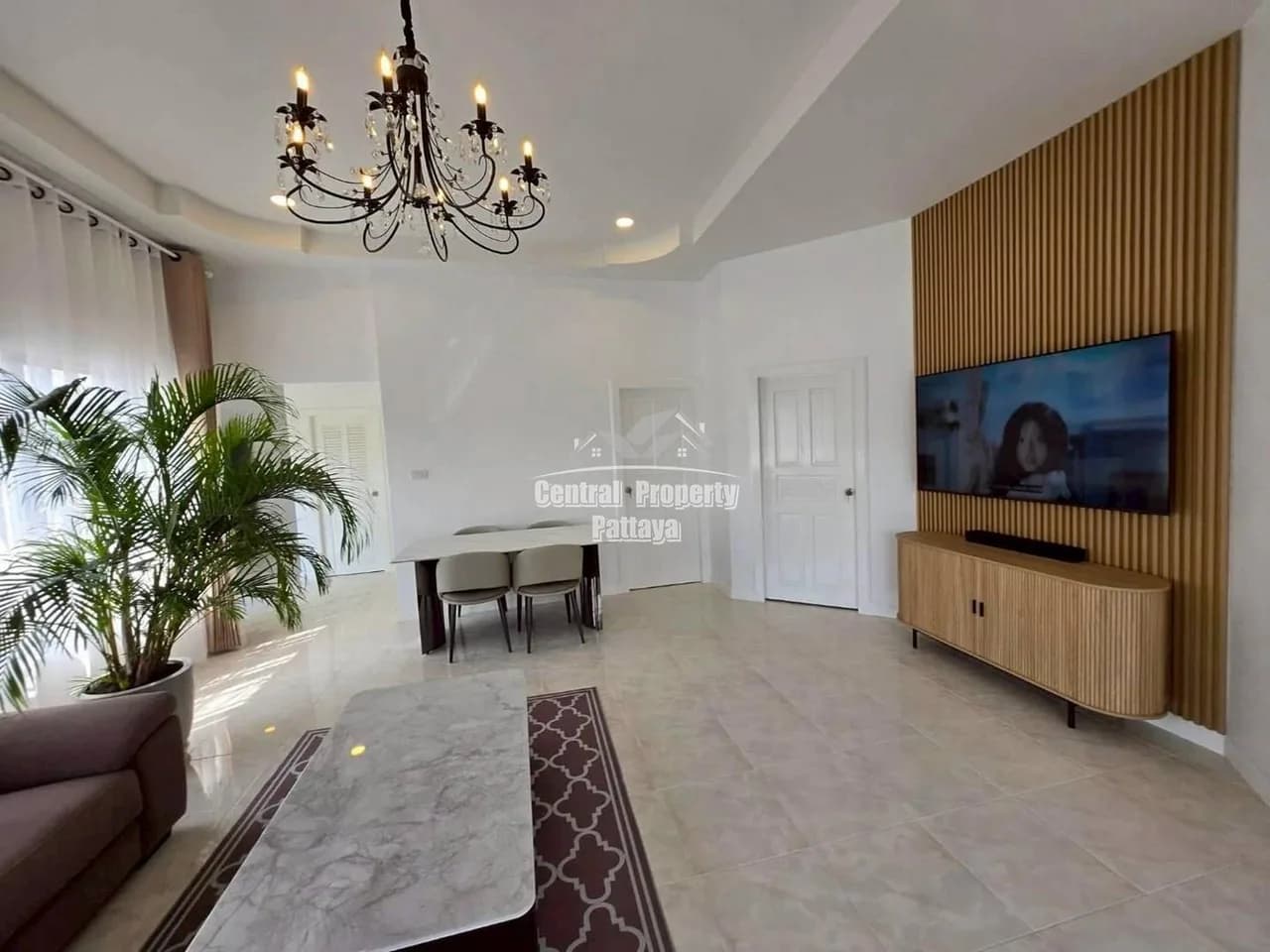 Peaceful Residential Village in East Pattaya Offering Spacious Homes and Convenient Access to the City.
